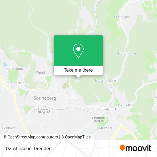 Карта Damhirsche