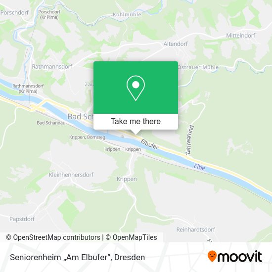 Карта Seniorenheim „Am Elbufer“