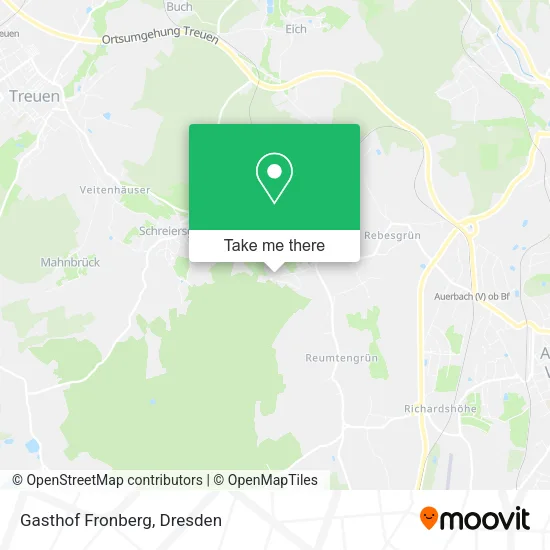 Карта Gasthof Fronberg