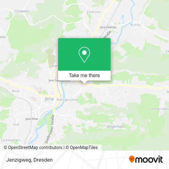 Карта Jenzigweg