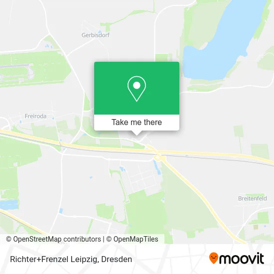 Richter+Frenzel Leipzig map