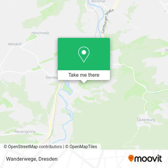 Карта Wanderwege