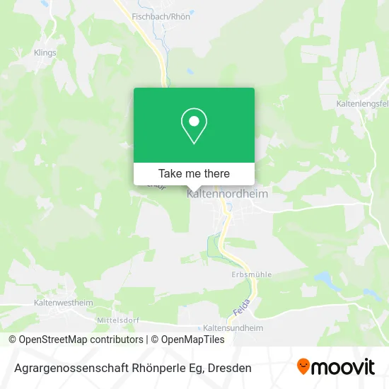 Карта Agrargenossenschaft Rhönperle Eg