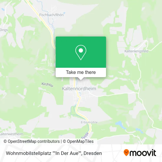 Карта Wohnmobilstellplatz ""In Der Aue""