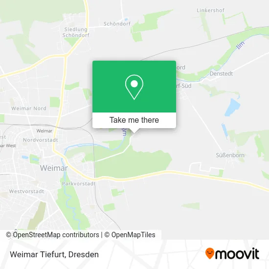Карта Weimar Tiefurt