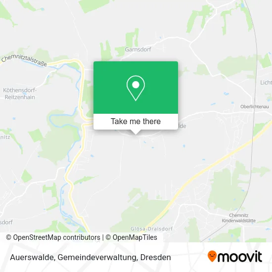 Карта Auerswalde, Gemeindeverwaltung