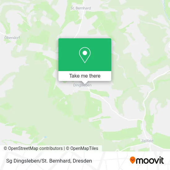 Карта Sg Dingsleben/St. Bernhard