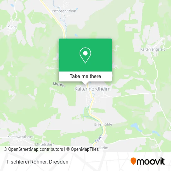 Карта Tischlerei Röhner