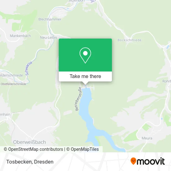 Карта Tosbecken