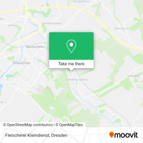 Карта Fleischerei Kleindienst