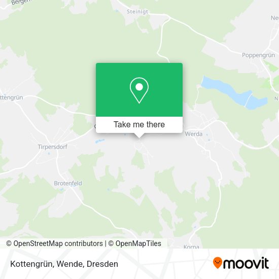 Карта Kottengrün, Wende