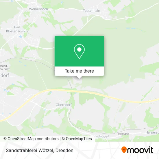 Карта Sandstrahlerei Wötzel