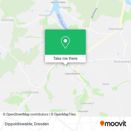 Карта Dippoldiswalde