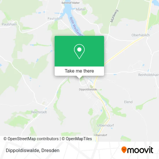 Карта Dippoldiswalde