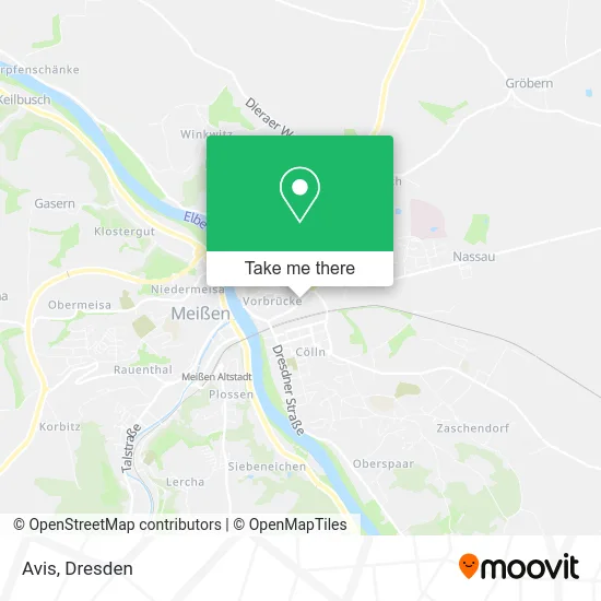 Avis map