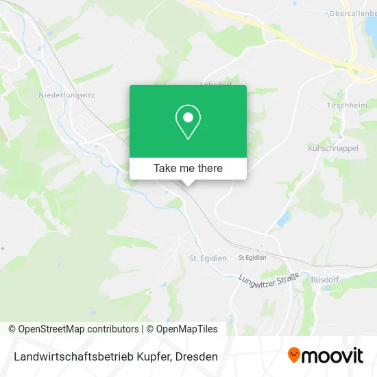 Карта Landwirtschaftsbetrieb Kupfer