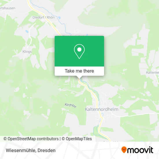 Карта Wiesenmühle