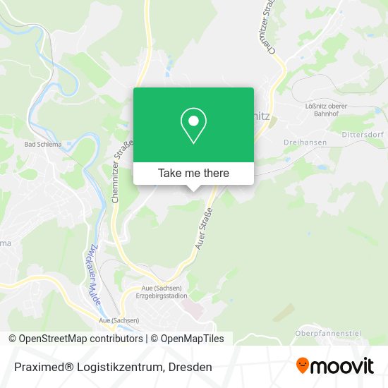 Карта Praximed® Logistikzentrum