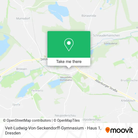 Карта Veit-Ludwig-Von-Seckendorff-Gymnasium - Haus 1