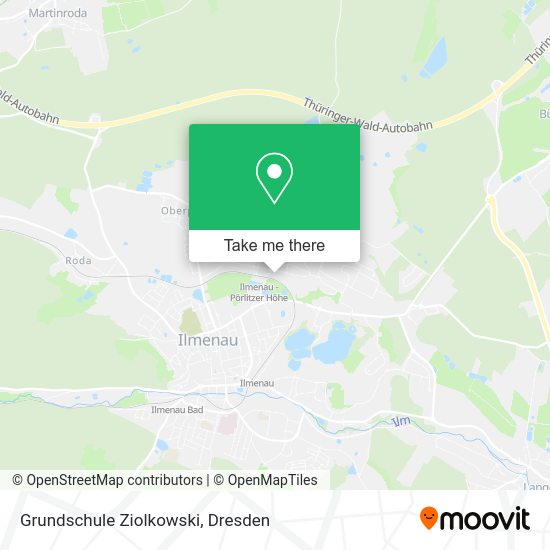Карта Grundschule Ziolkowski