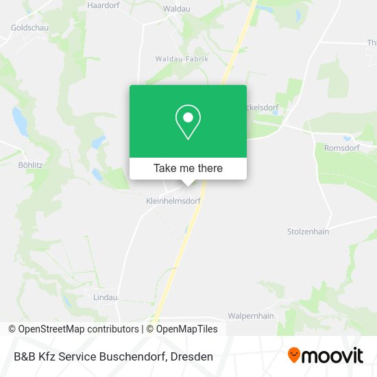Карта B&B Kfz Service Buschendorf