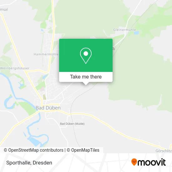 Карта Sporthalle