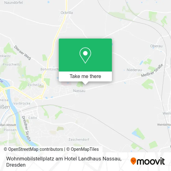 Карта Wohnmobilstellplatz am Hotel Landhaus Nassau