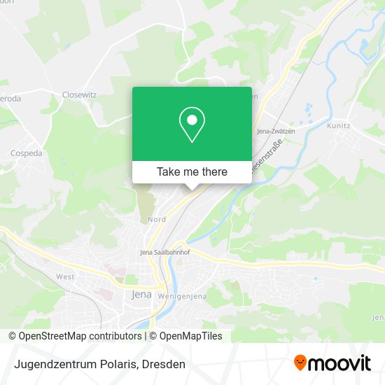 Карта Jugendzentrum Polaris