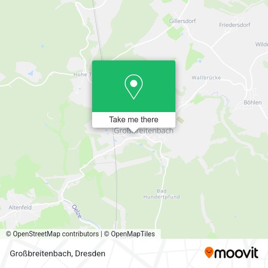 Карта Großbreitenbach