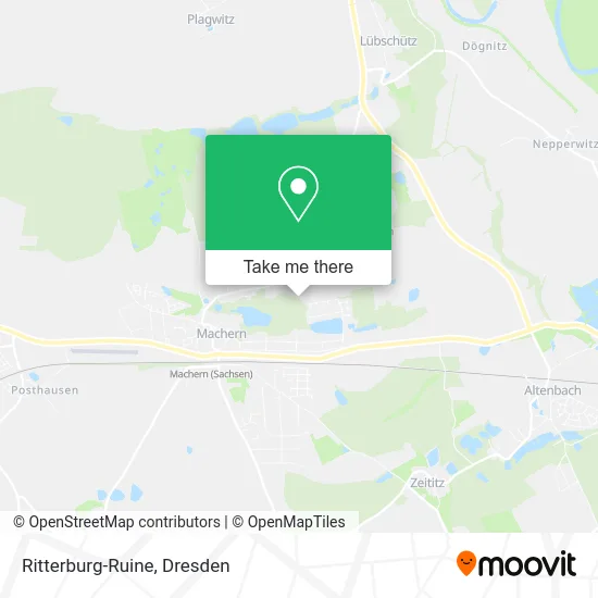 Ritterburg-Ruine map