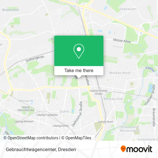 Карта Gebrauchtwagencenter