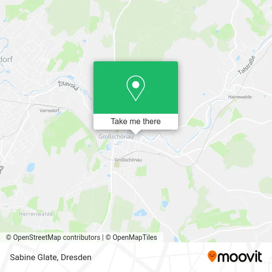 Карта Sabine Glate