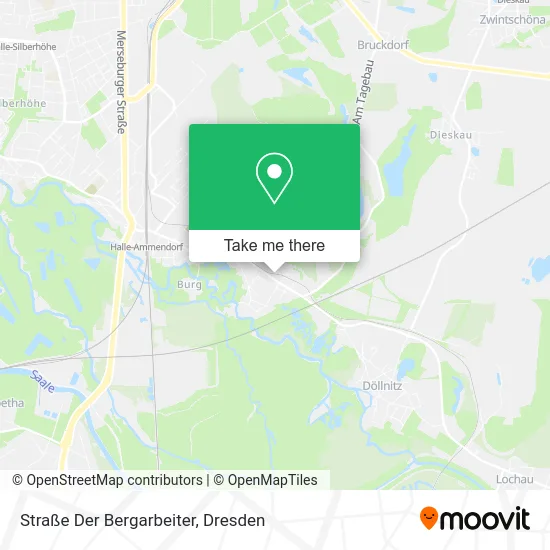 Карта Straße Der Bergarbeiter