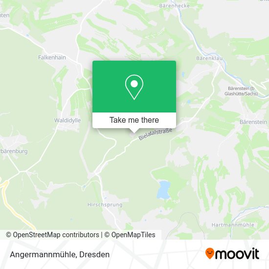 Карта Angermannmühle