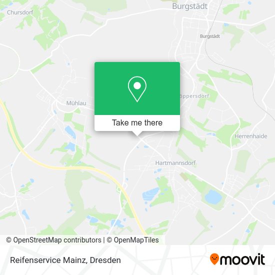 Карта Reifenservice Mainz