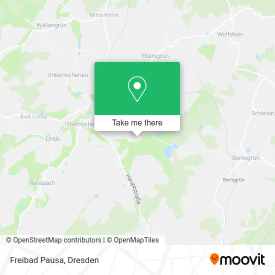 Карта Freibad Pausa