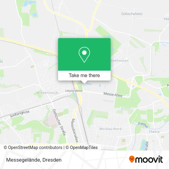 Карта Messegelände