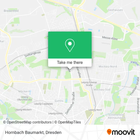 Карта Hornbach Baumarkt
