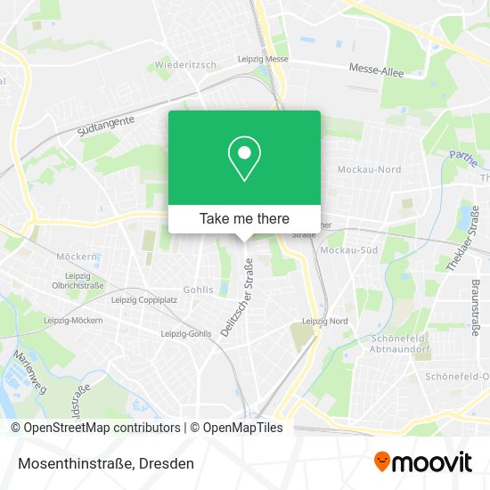 Карта Mosenthinstraße
