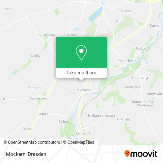 Карта Mockern