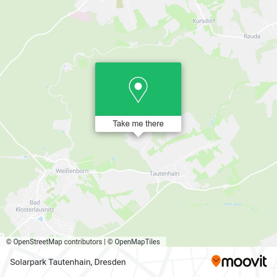 Карта Solarpark Tautenhain