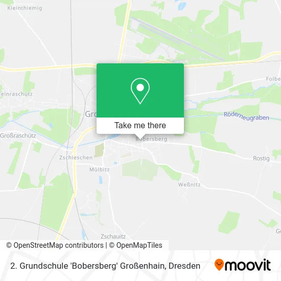 Карта 2. Grundschule 'Bobersberg' Großenhain