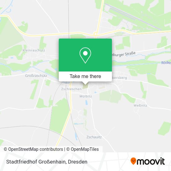 Карта Stadtfriedhof Großenhain