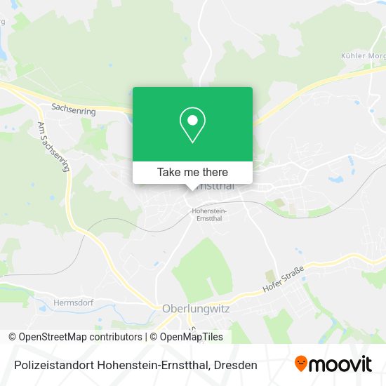 Карта Polizeistandort Hohenstein-Ernstthal