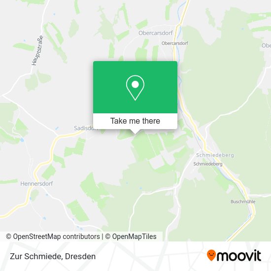 Карта Zur Schmiede