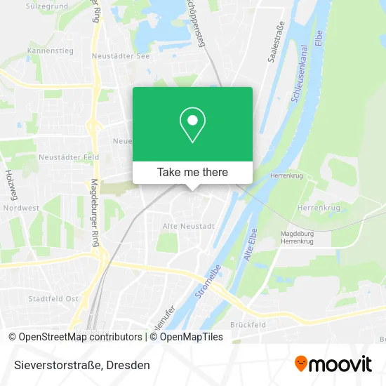 Карта Sieverstorstraße