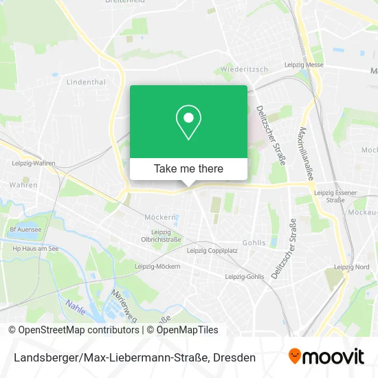 Карта Landsberger / Max-Liebermann-Straße