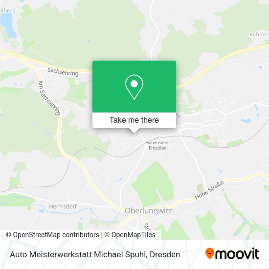 Карта Auto Meisterwerkstatt Michael Spuhl