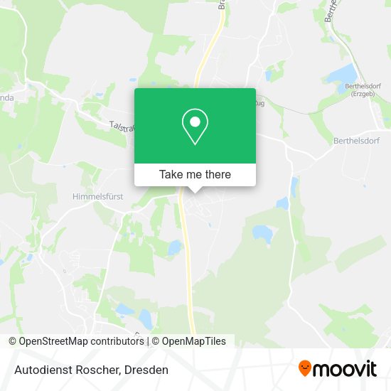 Карта Autodienst Roscher