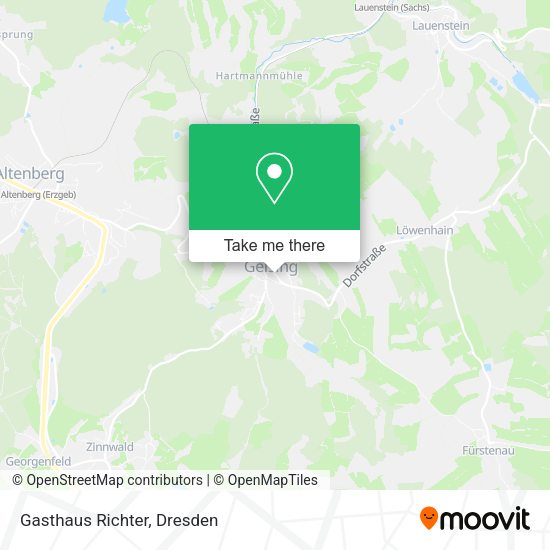 Карта Gasthaus Richter